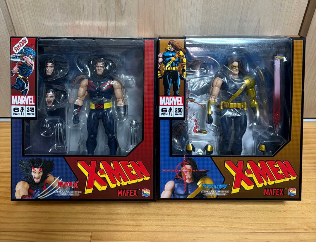 メディコムトイX-MEN ウルヴァリン & サイクロップス セット 0007: X-Men Original Members Boxed Set | The Figure In Question