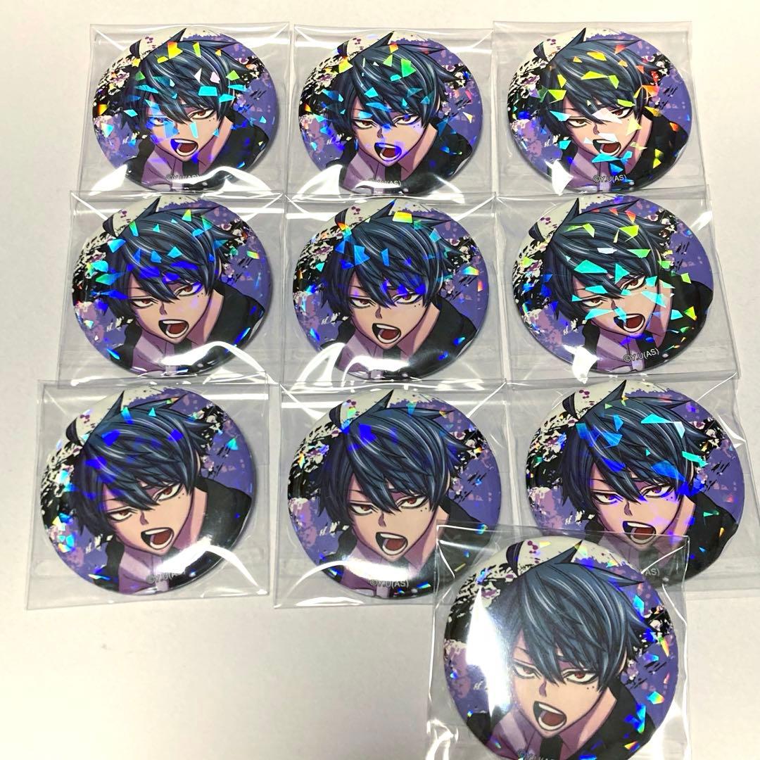 10個　桃源暗鬼 メイド　一ノ瀬四季　ホログラム　缶バッジ　ツリービレッジ　四季
