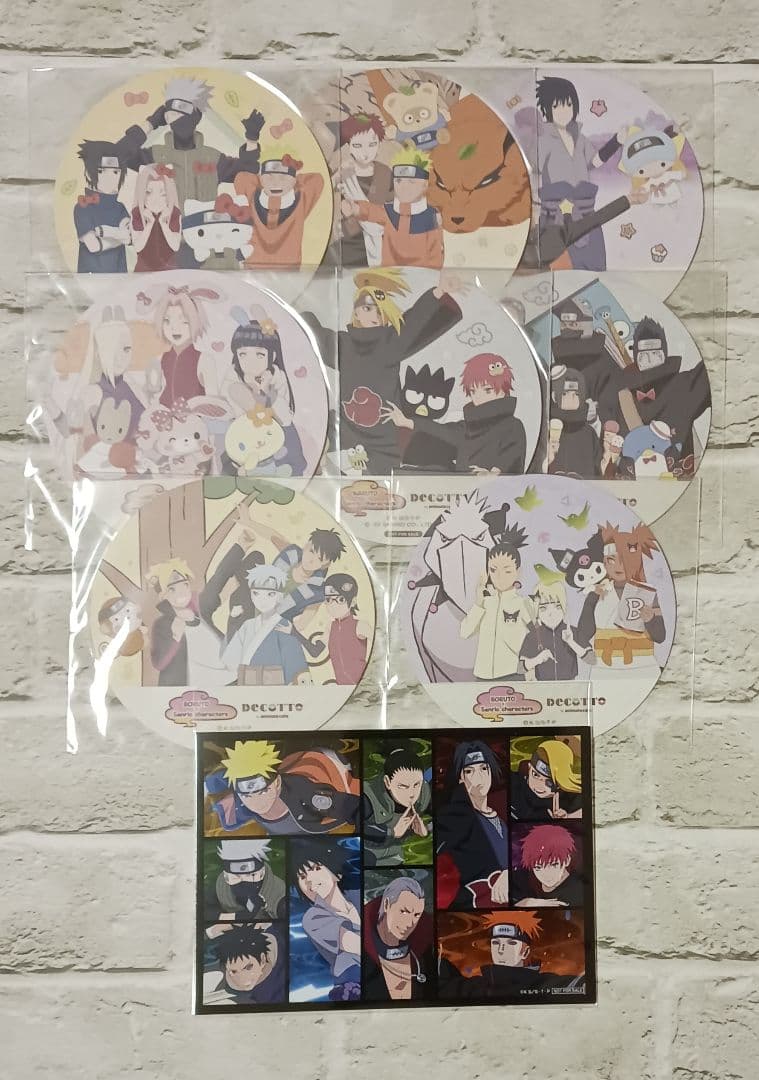 NARUTO　９点セット ENS-CC-JG04 カブセルジグソー NARUTO -ナルト- 疾風伝 259ピース