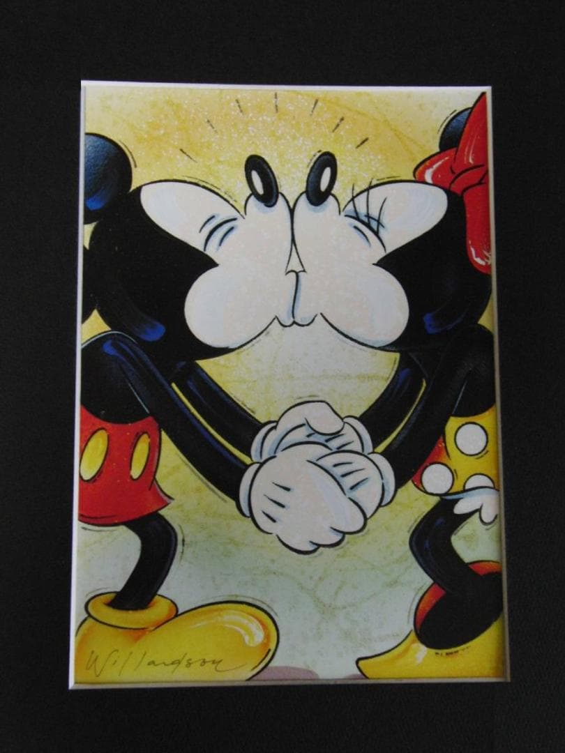 デビッド・ウィラードソン、【Smaaak】、希少な額装用画集より、状態良好