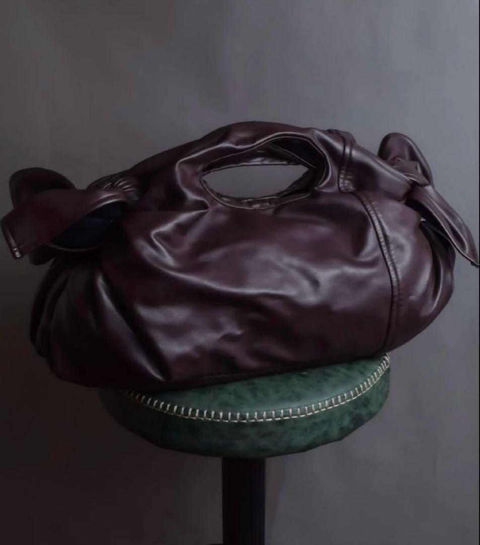 COMME des GARCONS ノット ドレープ デザイン バッグ