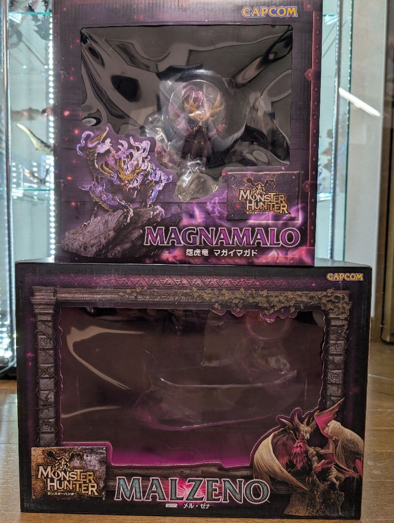 マガイマガド＆メル・ゼナ　フィギュアセット カプコンクリエイターズモデル