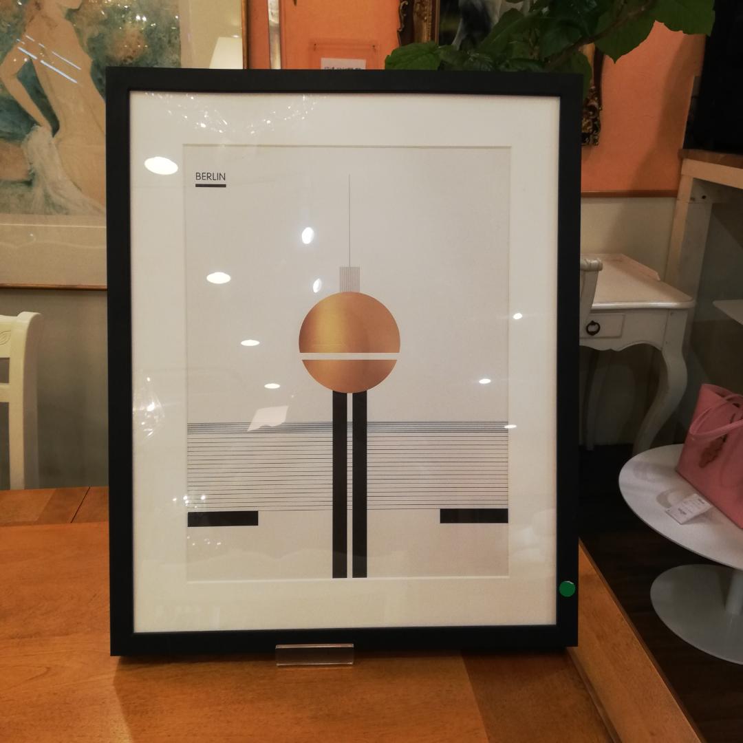 ♠Boconcept/ボーコンセプト　アートプリント　「ベルリン」