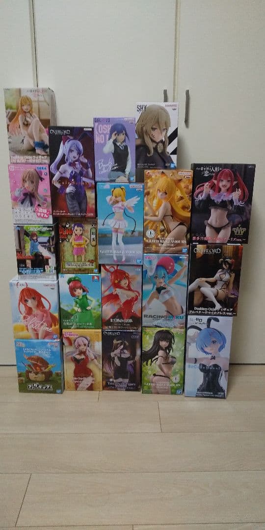 最終値下げ美少女フィギュアセット20体　着せ恋　オバロ　TOLOVEる　バニー