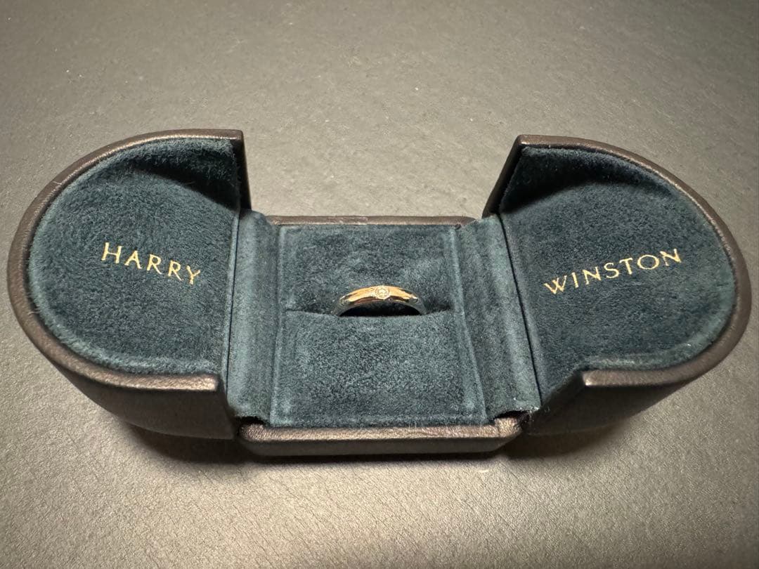 最終値下げ！！【ケース/証明書付き】HARRY WINSTONリング9号