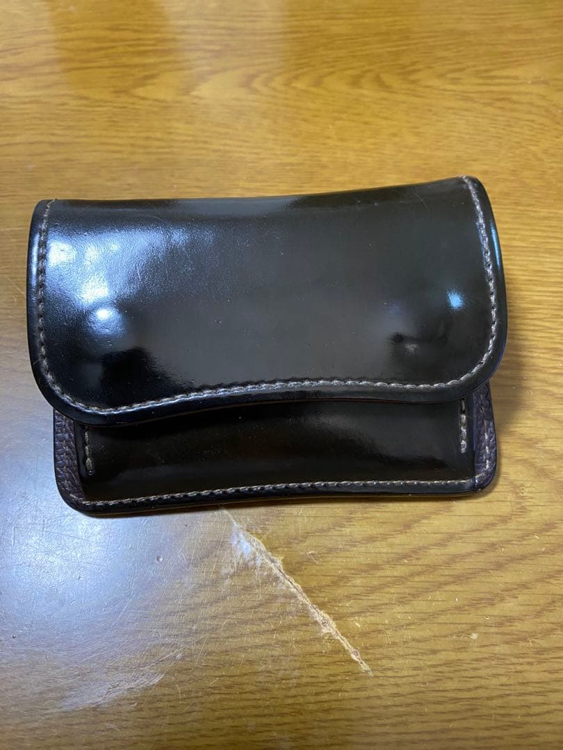 【希少】ワイルドスワンズタング　シェルコードバン ダークコニャック