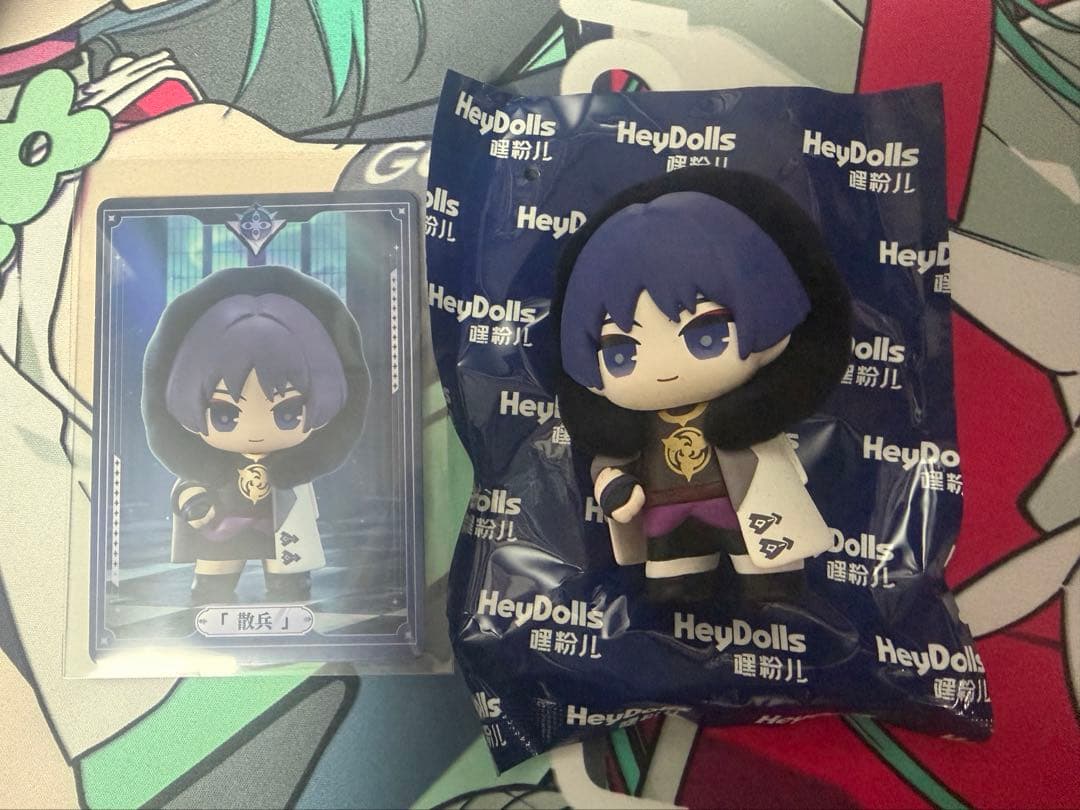 p*o様 原神 ファデュイ 執行官 ミニフィギュア スカラマシュ 散兵 放浪