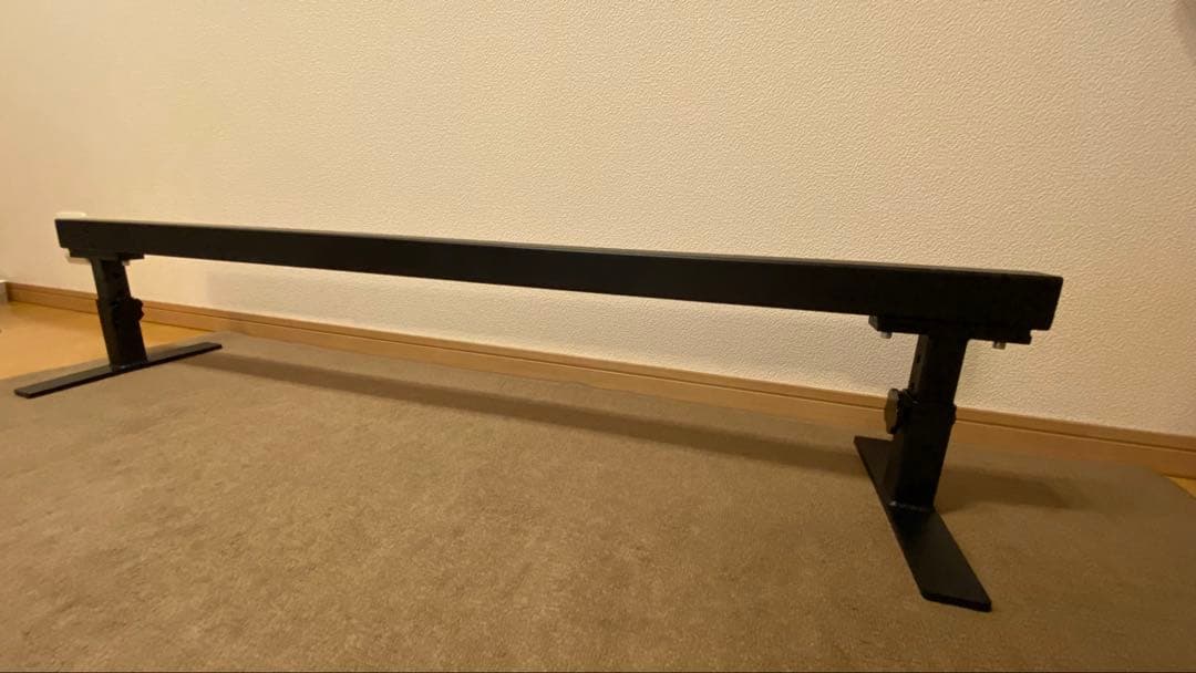 スケートボードレール　3段階の高さ調整可能❗️