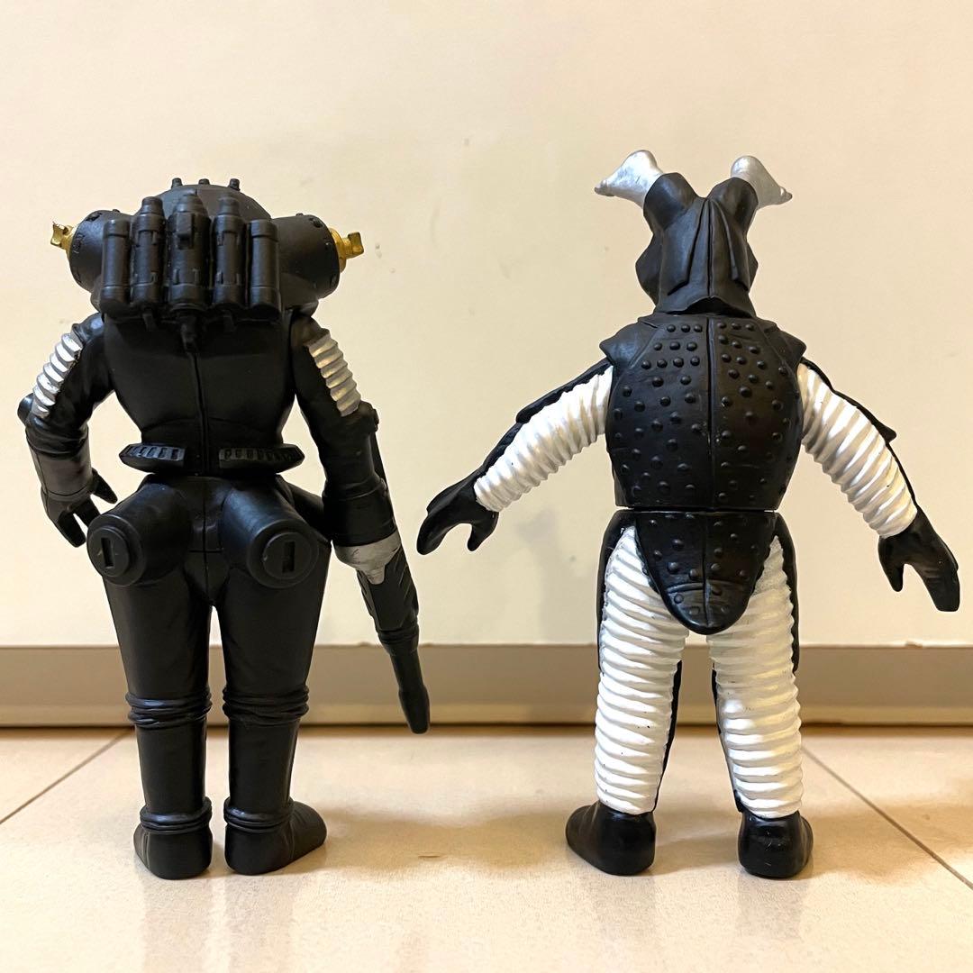 ソフビ ミニソフビ ウルトラマン キングジョーブラック、ゼットンの