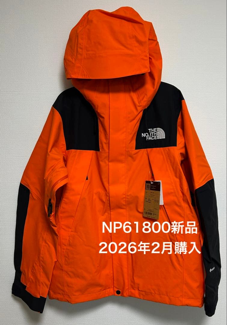【新品】ノースフェイス マウンテンジャケット NP61800 L オレンジ