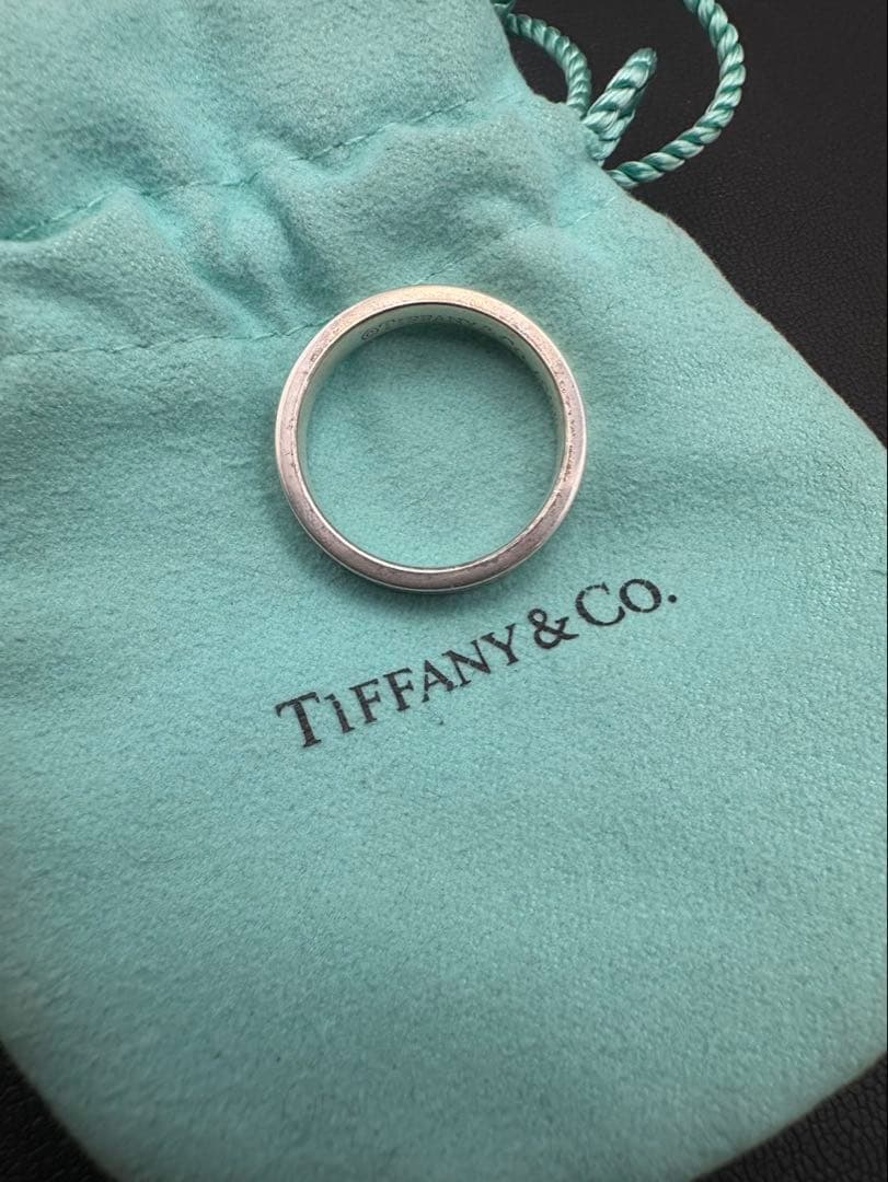 ティファニー TIFFANY 1837 ナロー リング 19号 SV925
