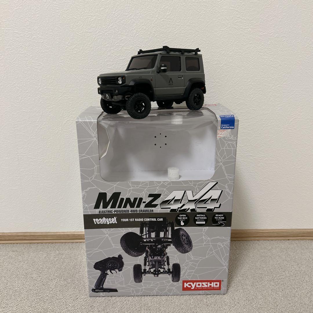 おまけ付き 京商 ミニッツ4×4 APIO JIMNY TS4 グレー グリーン ミニッツ4×4 レディセット スズキ ジムニーシエラ APIO JIMNY TS4 | 京