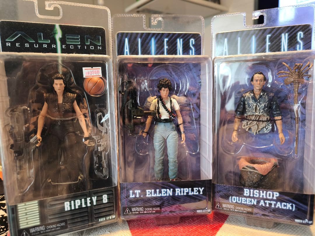 NECA ネカ エイリアン リプリー ビショップ フィギュア セット