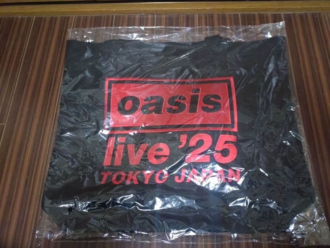 新品未使用　oasis live '25 トートバッグ 3ef7f01708504b1609ab245d2c48c-