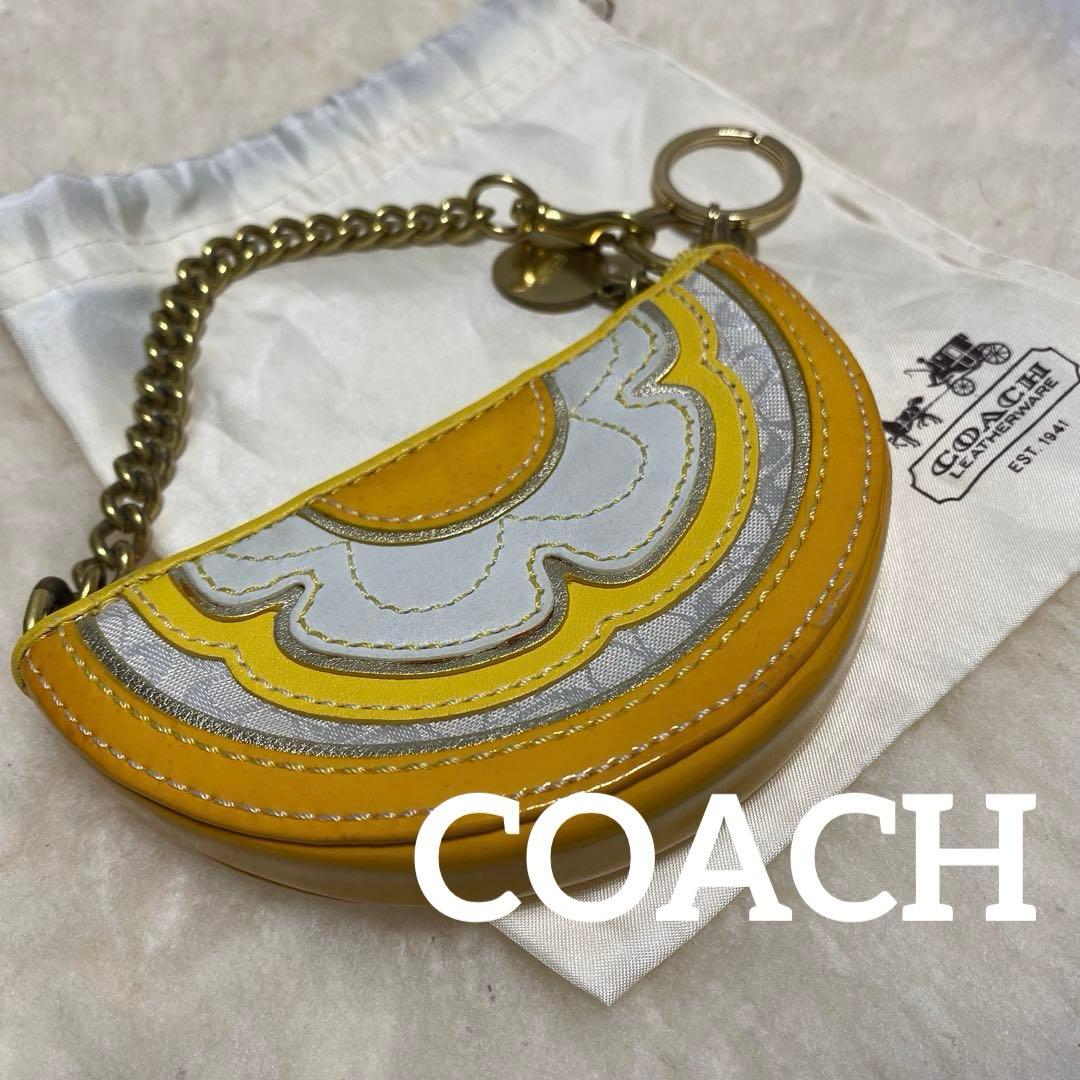 コーチ　COACH　チャームポーチ　入れ　キーリング、チェーン付 COACH（コーチ） 【並行輸入品】コーチ キーホルダー キーリング 財布