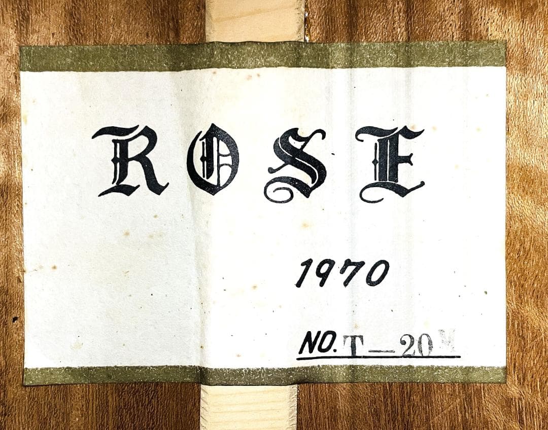 希少レアモデル Ventura ROSE 12弦 ギター ビンテージ【整備品