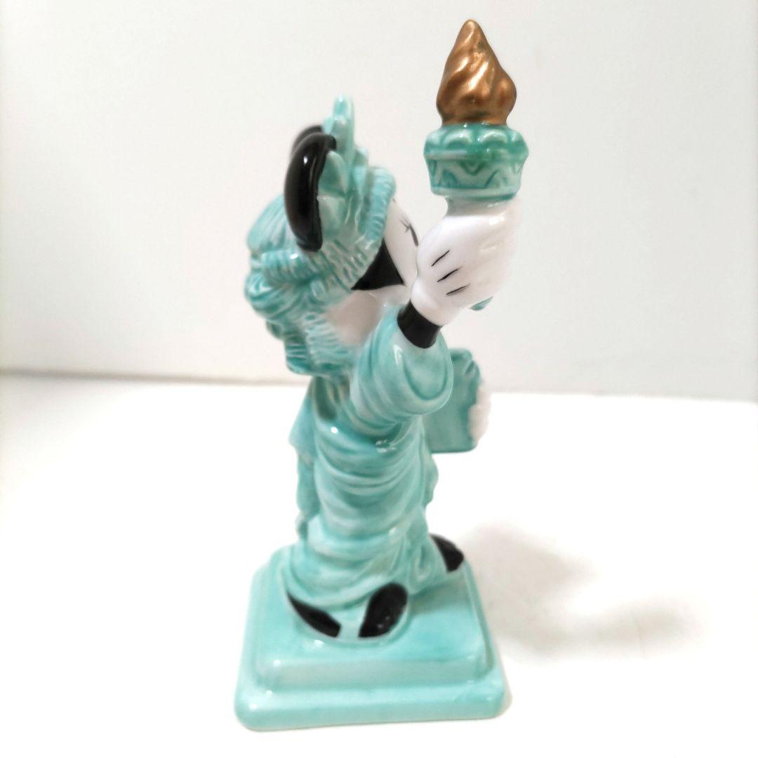 カワイイ〜！自由の女神のミニーちゃん【陶器製 ミニーマウス自由の