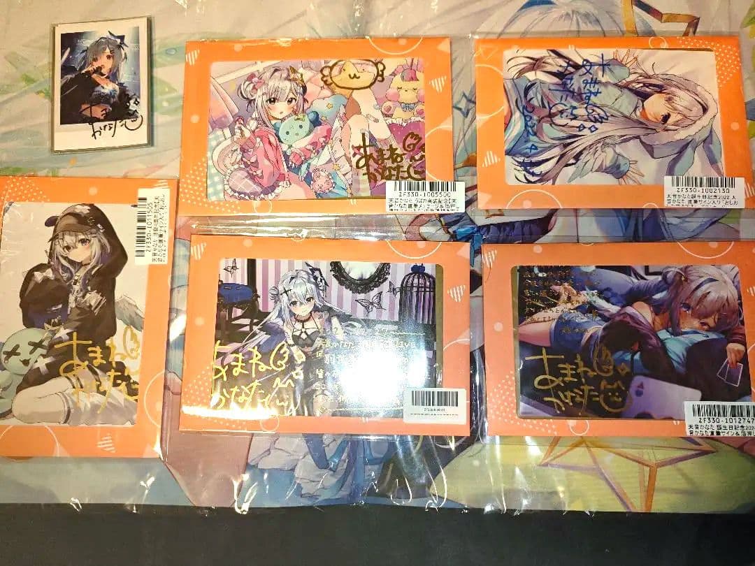 【新品未開封】天音かなた 直筆サイン まとめ売り ホロライブ