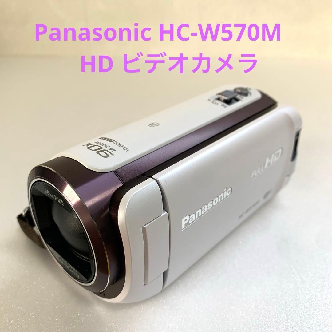 Panasonic ビデオカメラ【美品】 　HC-W570M ワイプ撮影対応 ワイプ撮り】 Panasonic HC-W570M