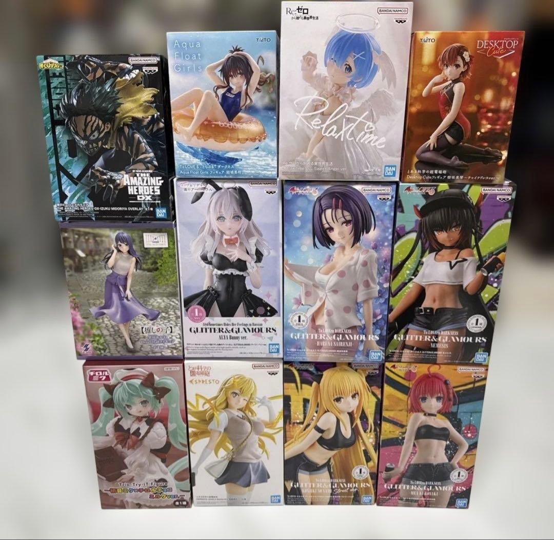 最新プライズフィギュア まとめ売り 12個セット 美少女 - メルカリ