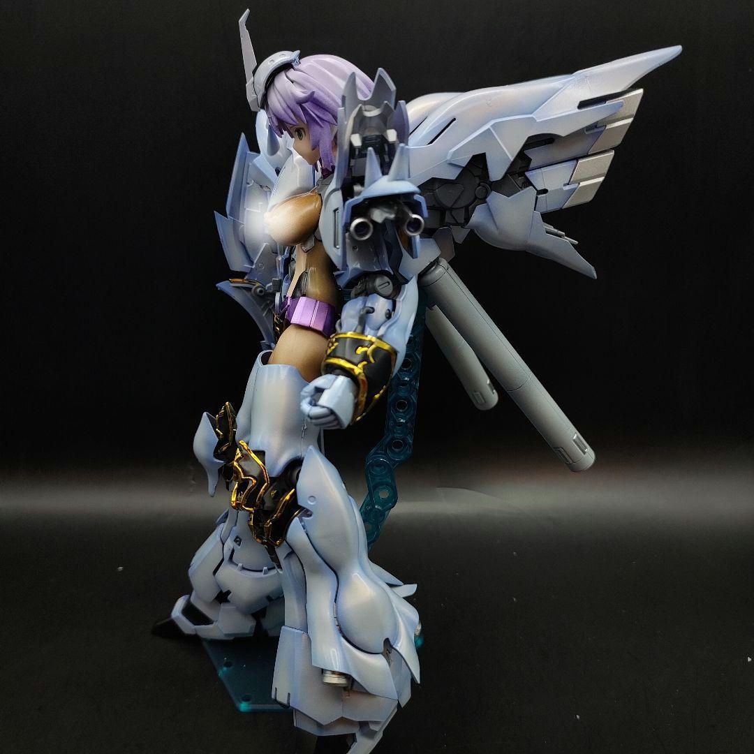 ミキシング塗装完成品 高機動強襲 白銀塗装 美プラ - メルカリ