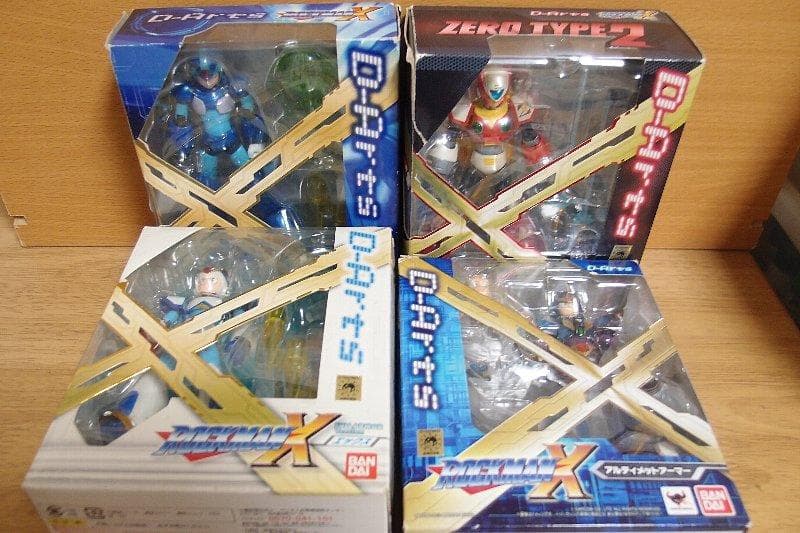 D-Arts ロックマンX エックス ゼロ TYPE2 アルティメットアーマー他
