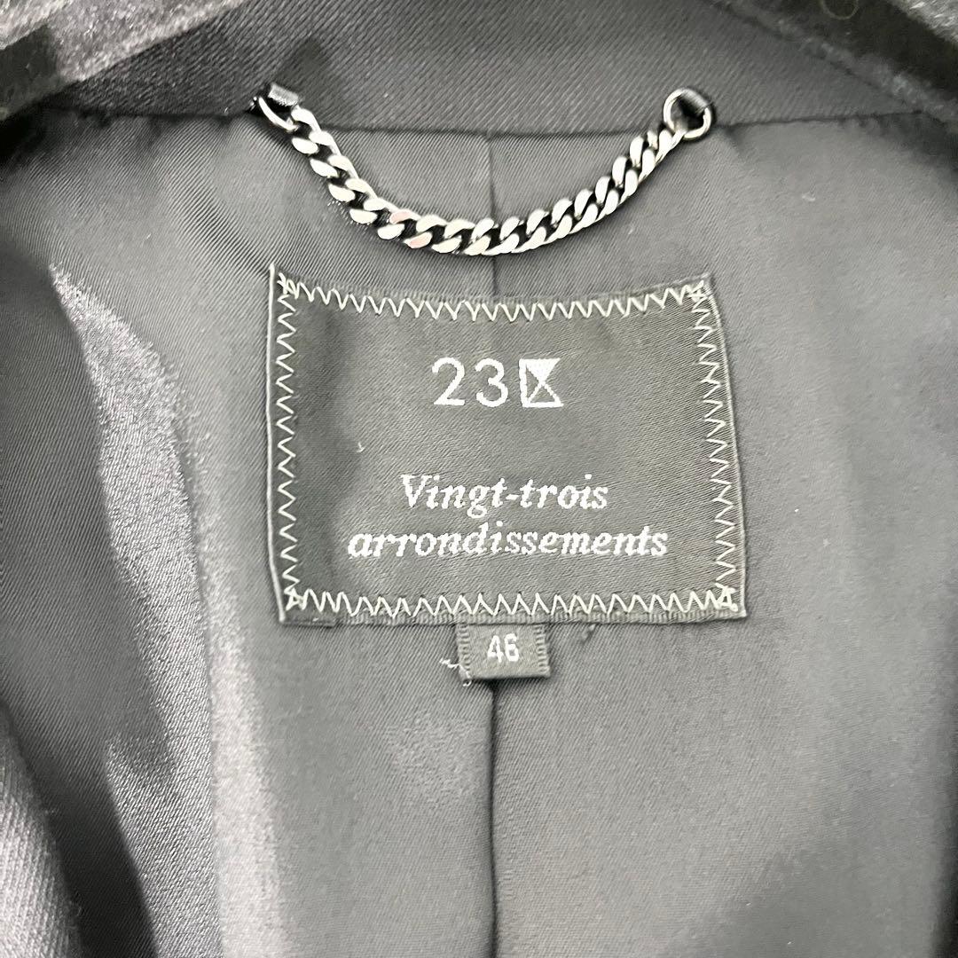 さんちゃん☆大きいサイズ3XL☆美品☆23区 スーツ 3点セット ブラック