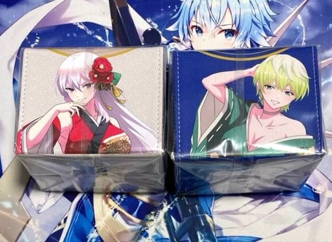 魔都精兵のスレイブ 出雲天花 羽前京香　合皮製デッキケース　デッキホルダー