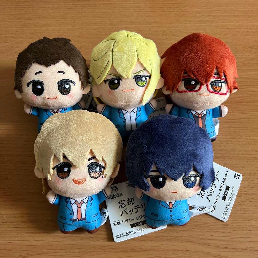 忘却バッテリー ちびぐるみ vol.1 全5種 - メルカリ