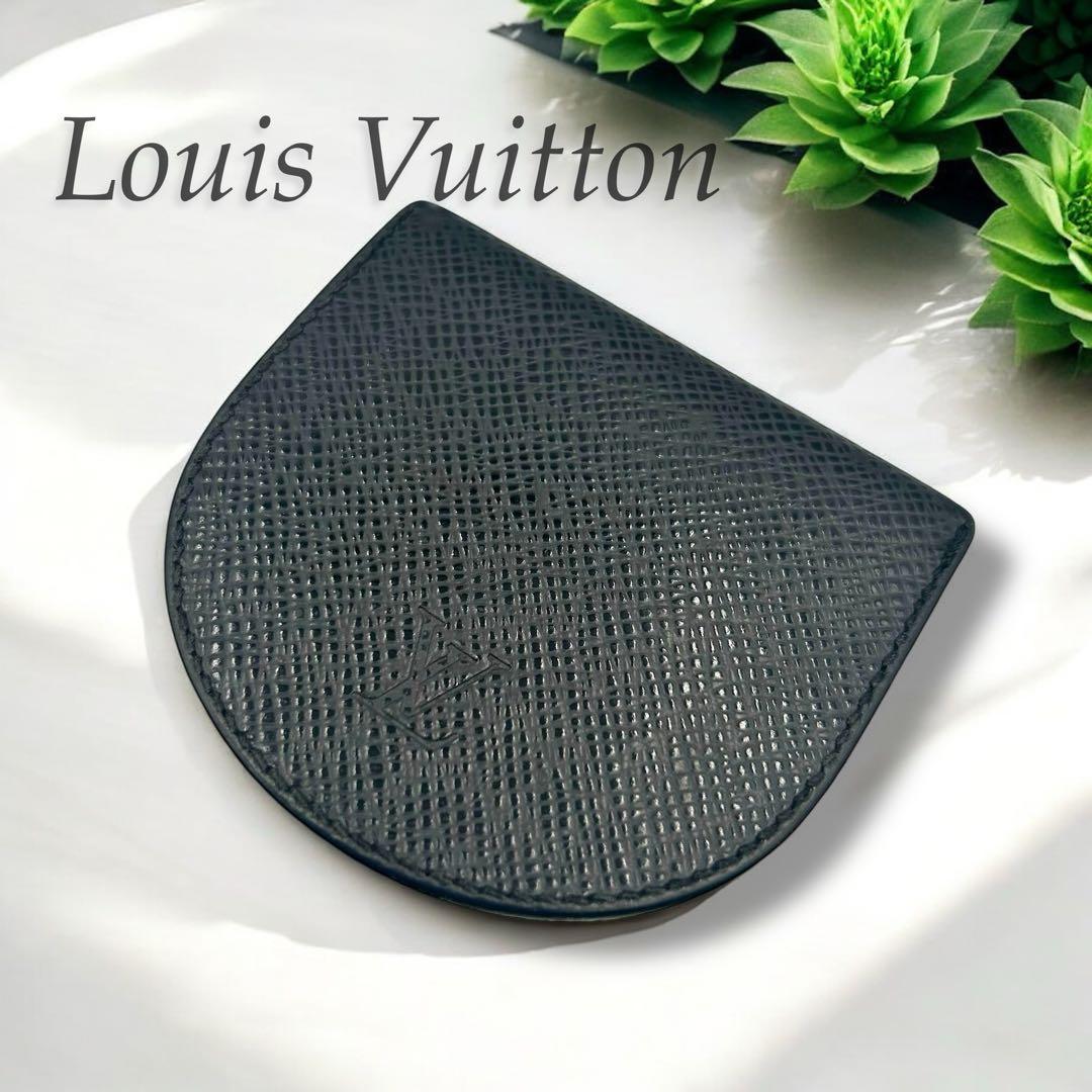 ルイヴィトン M64422 タイガ ポルトモネキュヴェット ケース 黒