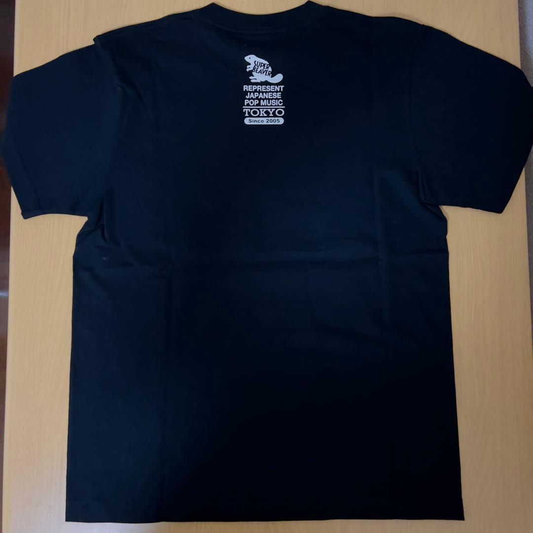 super beaver スーパービーバー ポップアートTシャツ 黒ブラックS
