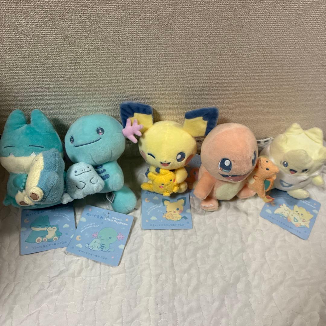ポケモン ぬいぐるみLittle Daydream フルコンプリート - メルカリ