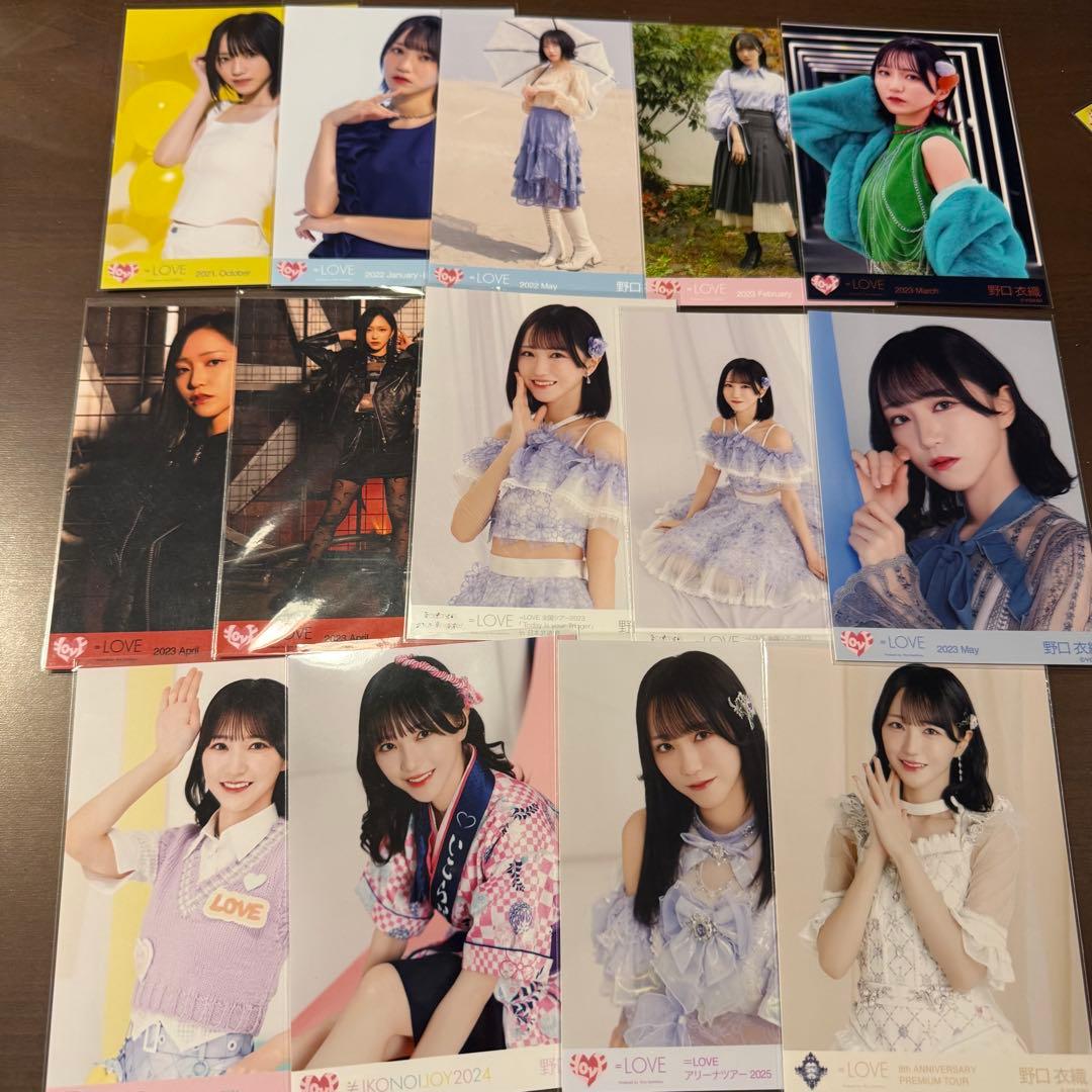 野口衣織 生写真 まとめ売り 14枚 - メルカリ