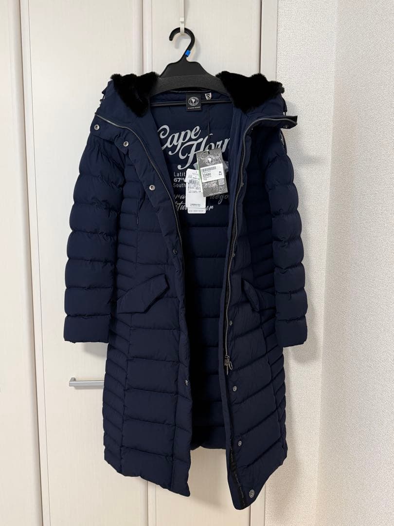 CAPE HORN CAFAYATE ケープホーン ダウンジャケット ネイビー - メルカリ