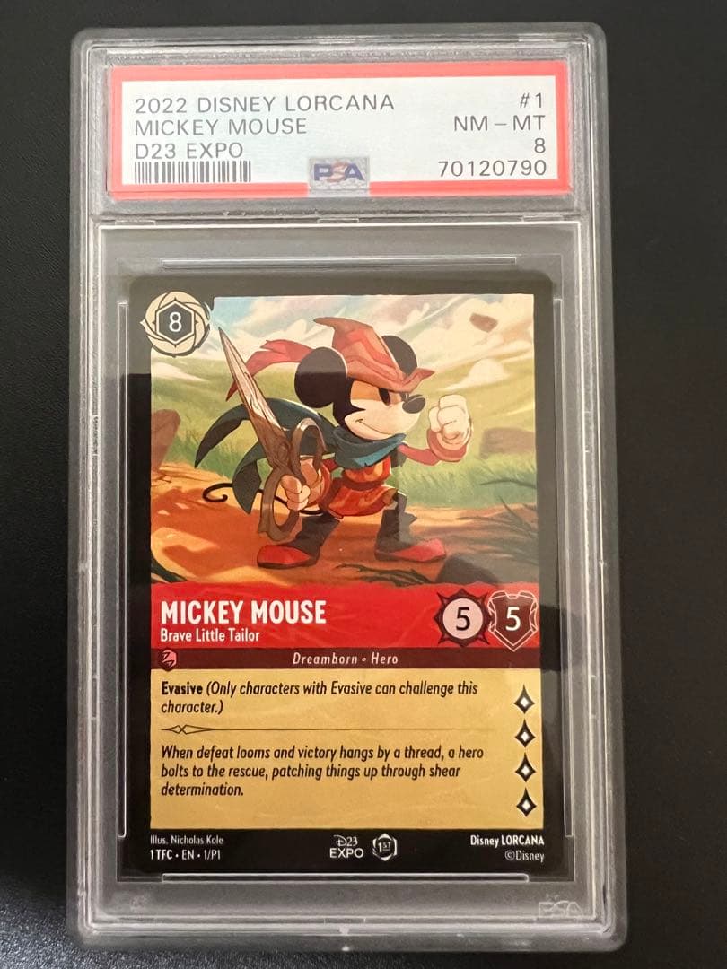 Disney Lorcana D23 expo ミッキーマウス　ロルカナ FOIL》ミッキーマウス - 名探偵[P][サファイア]（プロモ） | ロルカナ
