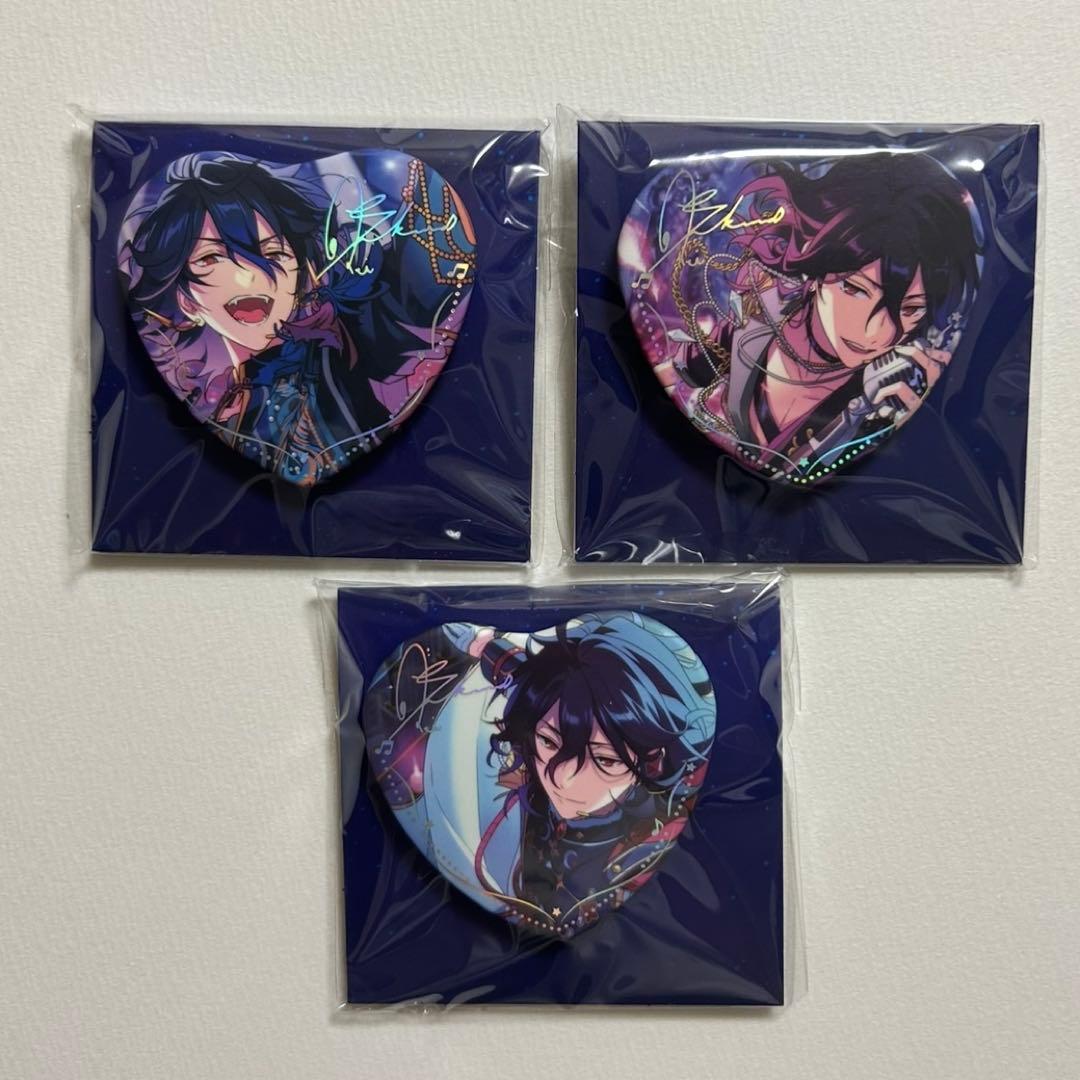 あんスタ 中国 傾心缶バッジ 2弾 零 朔間零 ハート缶バッジ - メルカリ