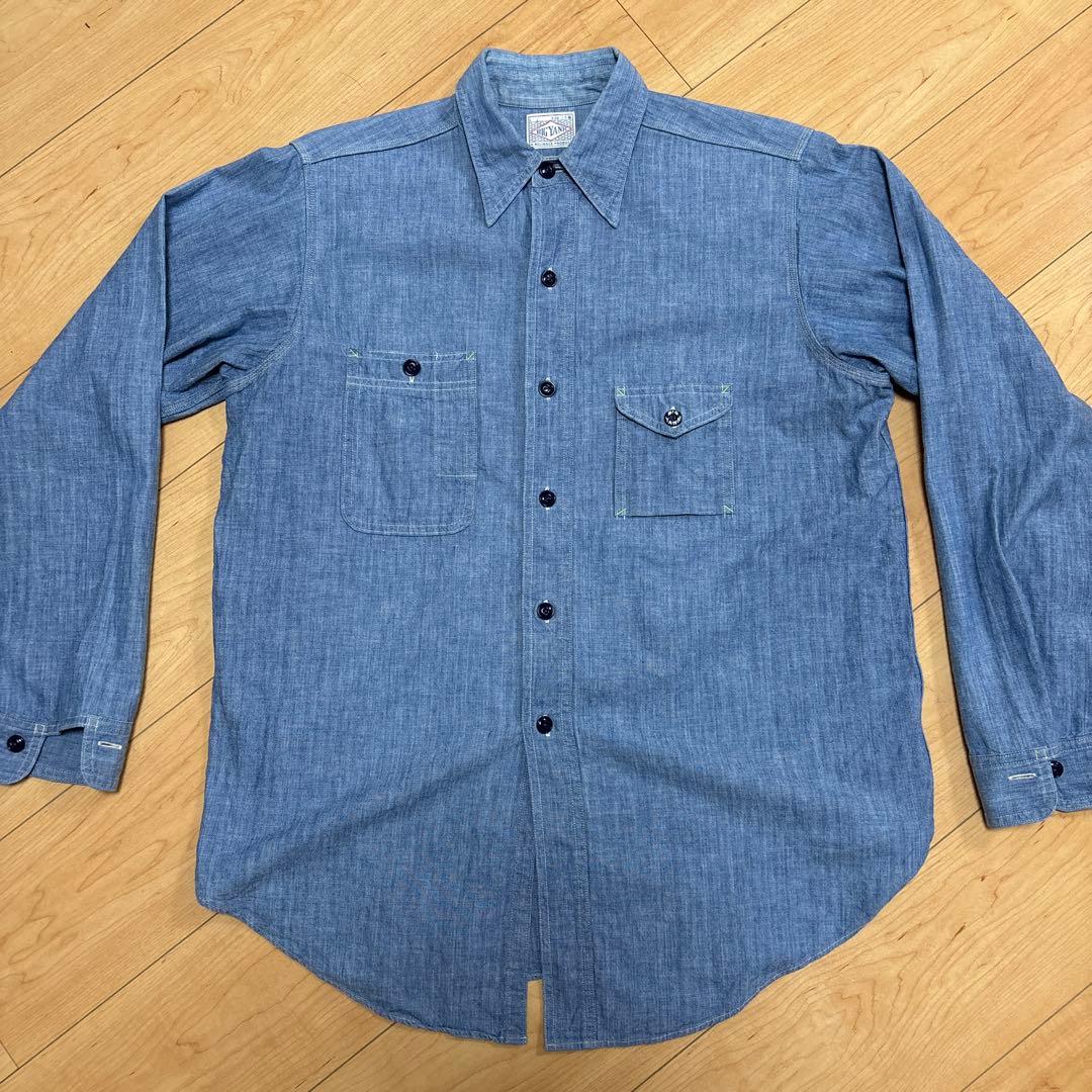 トップス BIG YANK 1935 ORIGINAL CHAMBRAY BIG YANK 1935 SHIRTS ORIGINAL CHAMBRAY – ANATOMICA NAGOYA
