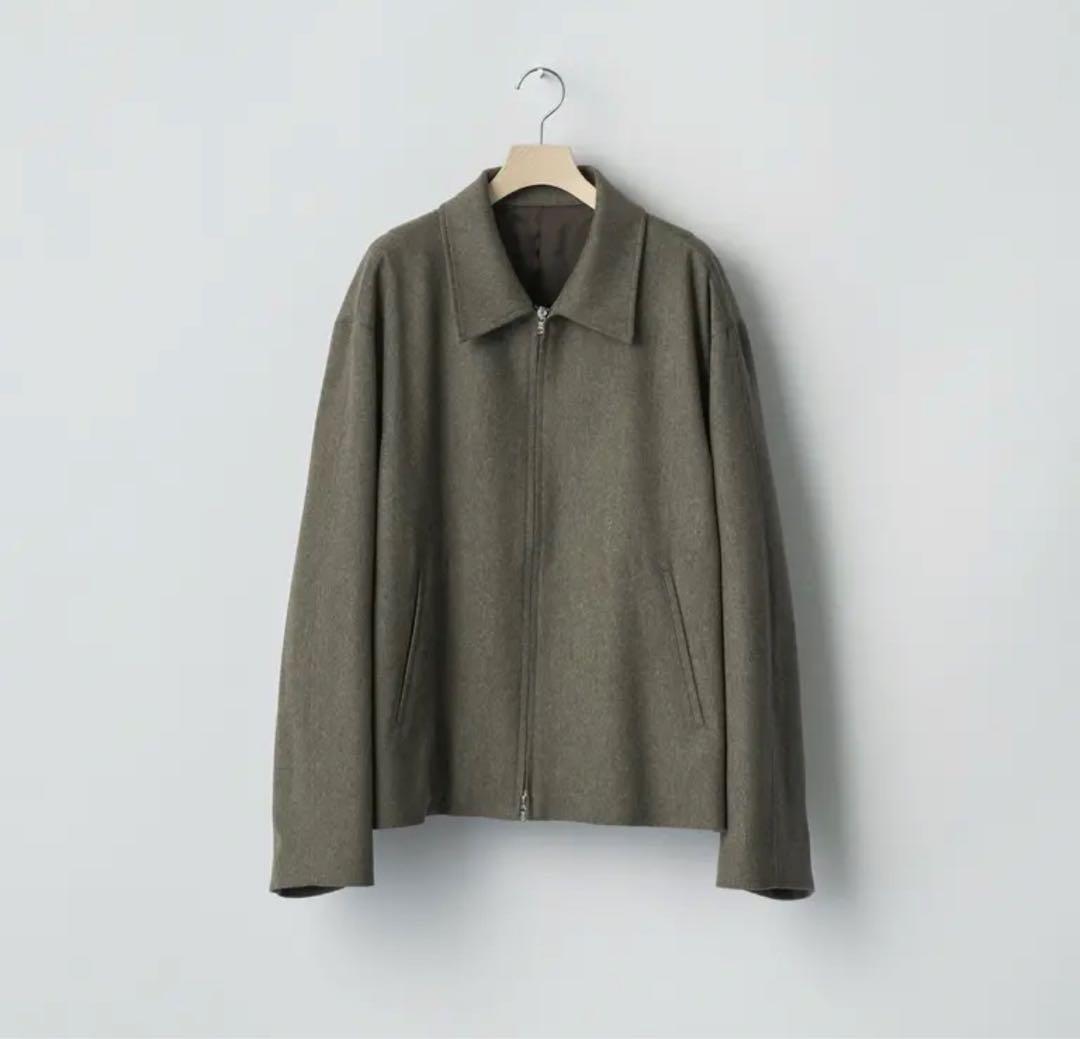 ジャケット・アウター ssstein Wool Doeskin Zip Short Jacket S