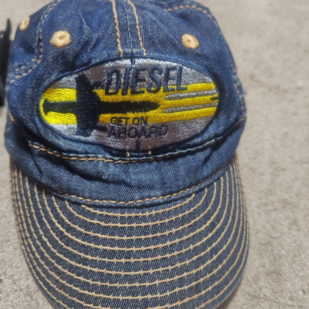 DIESEL デニムキャップ 52cm - メルカリ