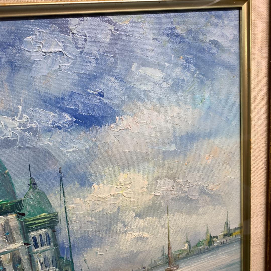 y.simon 油絵 風景画 - メルカリ