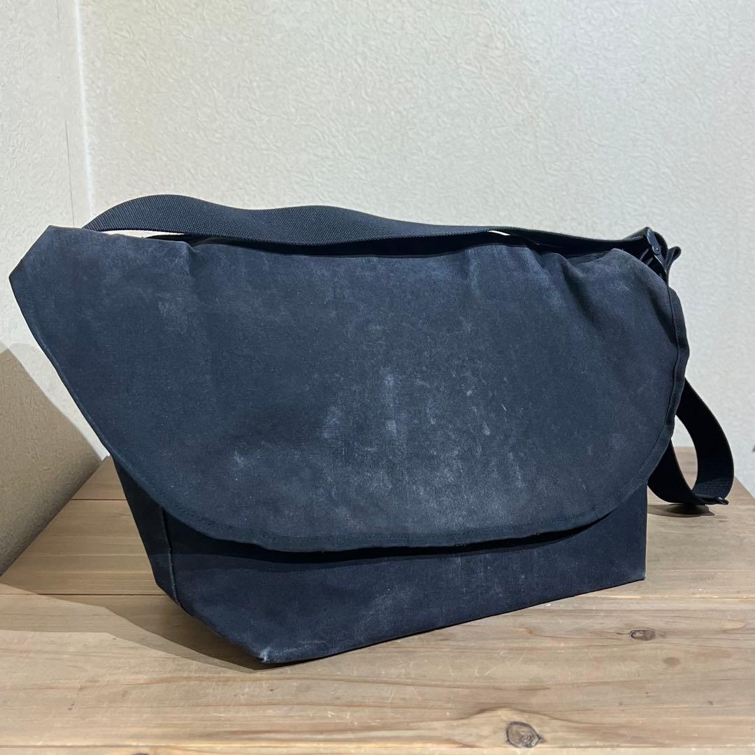 バッグ blue lug / SHTAK messenger bag waxblack