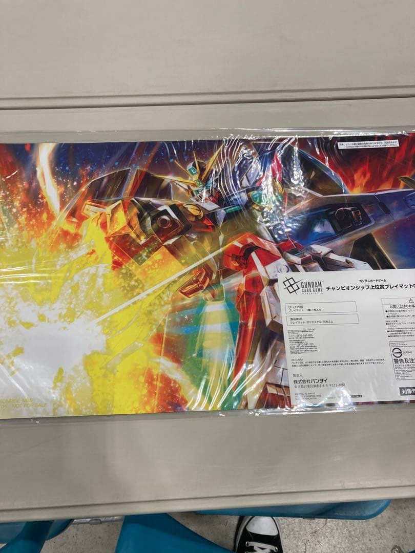 ガンダムカードゲーム　エリア予選　ベスト4 プレイマット　ウイングガンダムゼロ