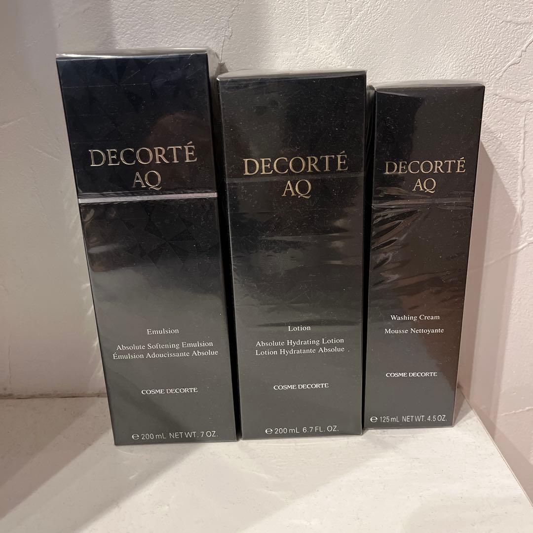 コスメデコルテAQ エマルジョン・ローション・ウォッシングクリームセット