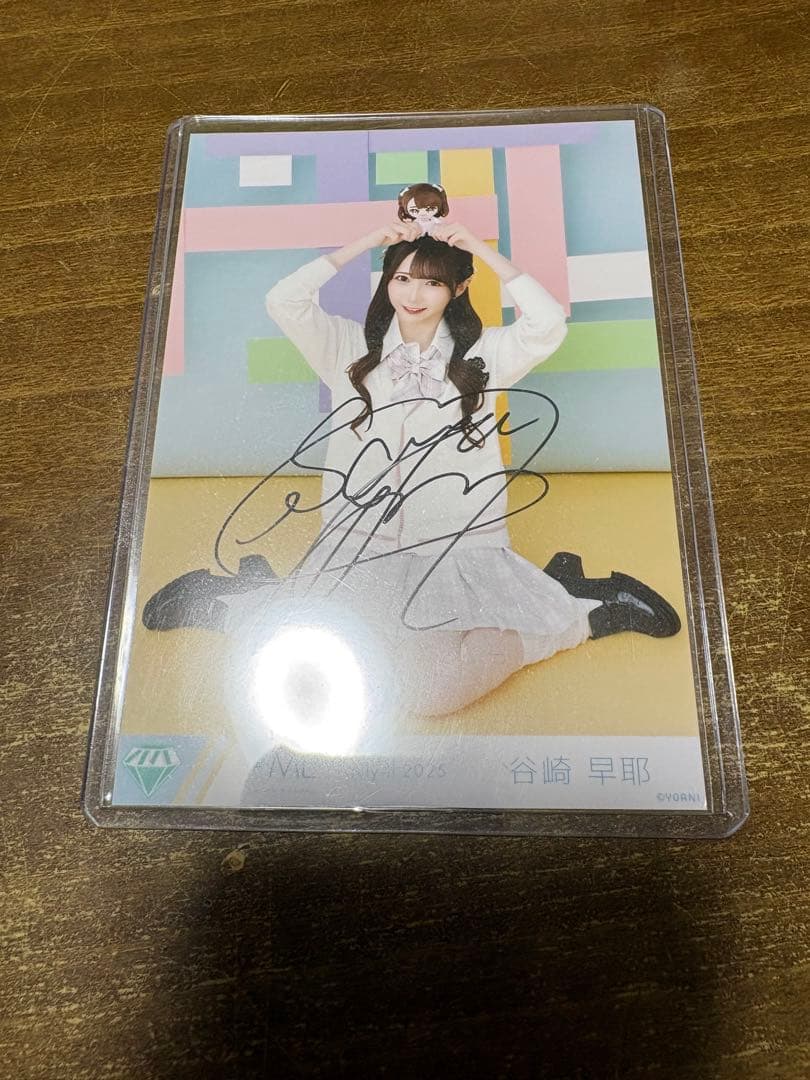 ノイミー 谷崎早耶 ぬいぐるみマスコット 生写真コンプ チュウヒキ直筆