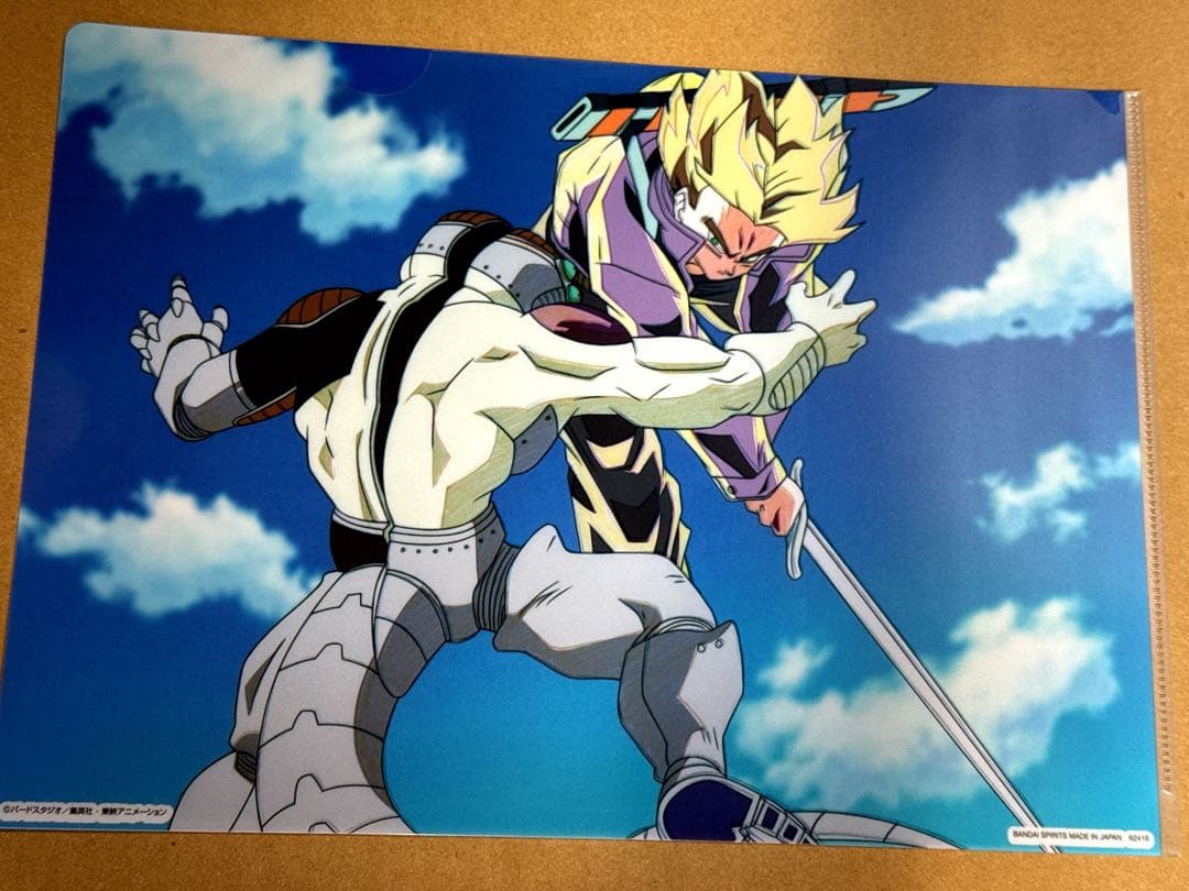 ドラゴンボール セル画風クリアファイル 未来トランクス - メルカリ
