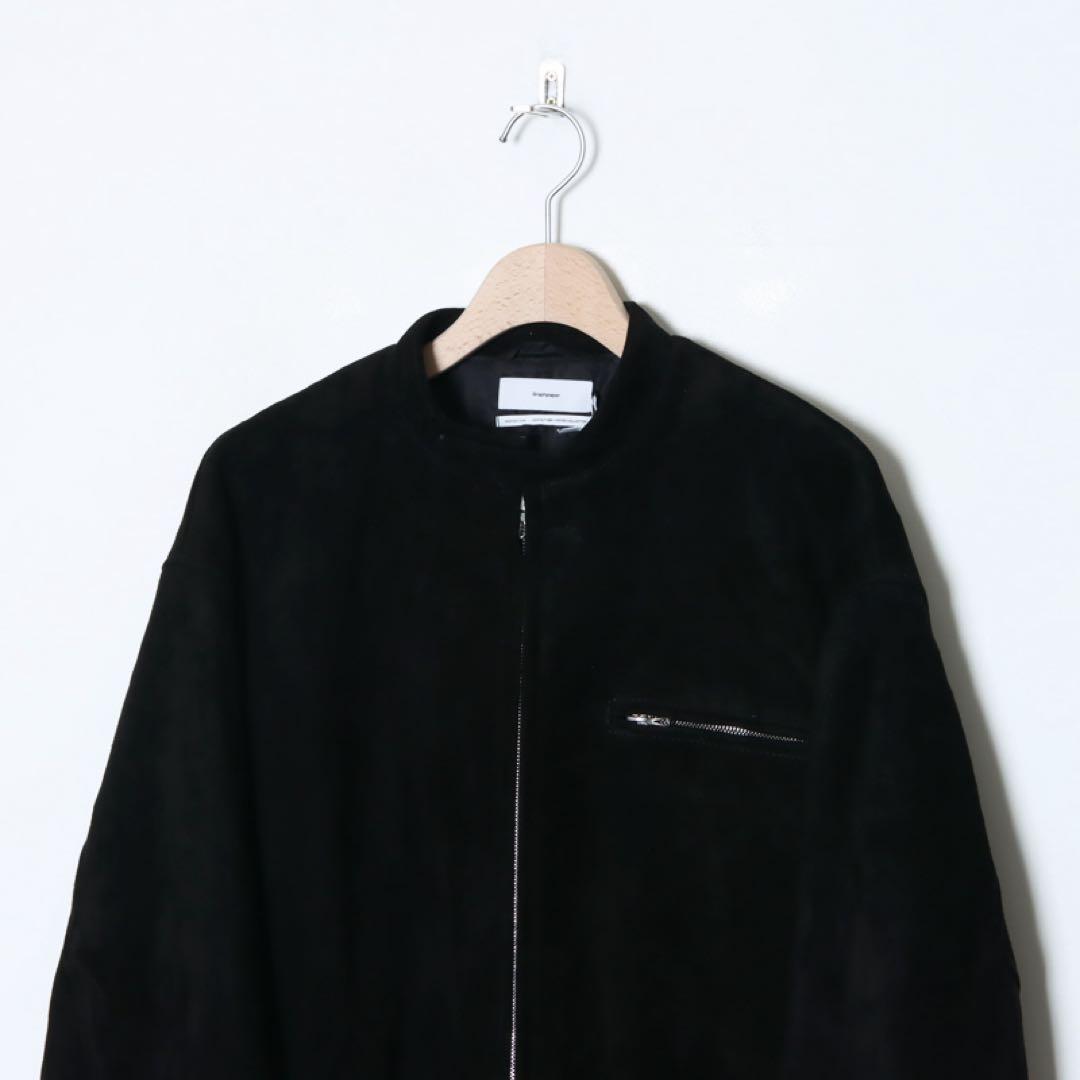 ジャケット・アウター graphpaper 23AW Suede Single Riders Graphpaper / グラフペーパー 23AW Goat Suede Single Riders Jacket