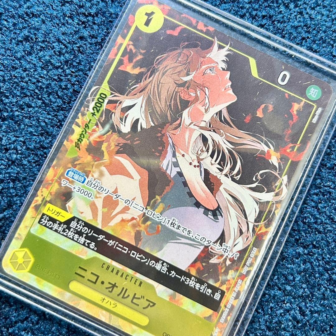 ワンピカード ニコ・オルビア パラレル プロモ - メルカリ
