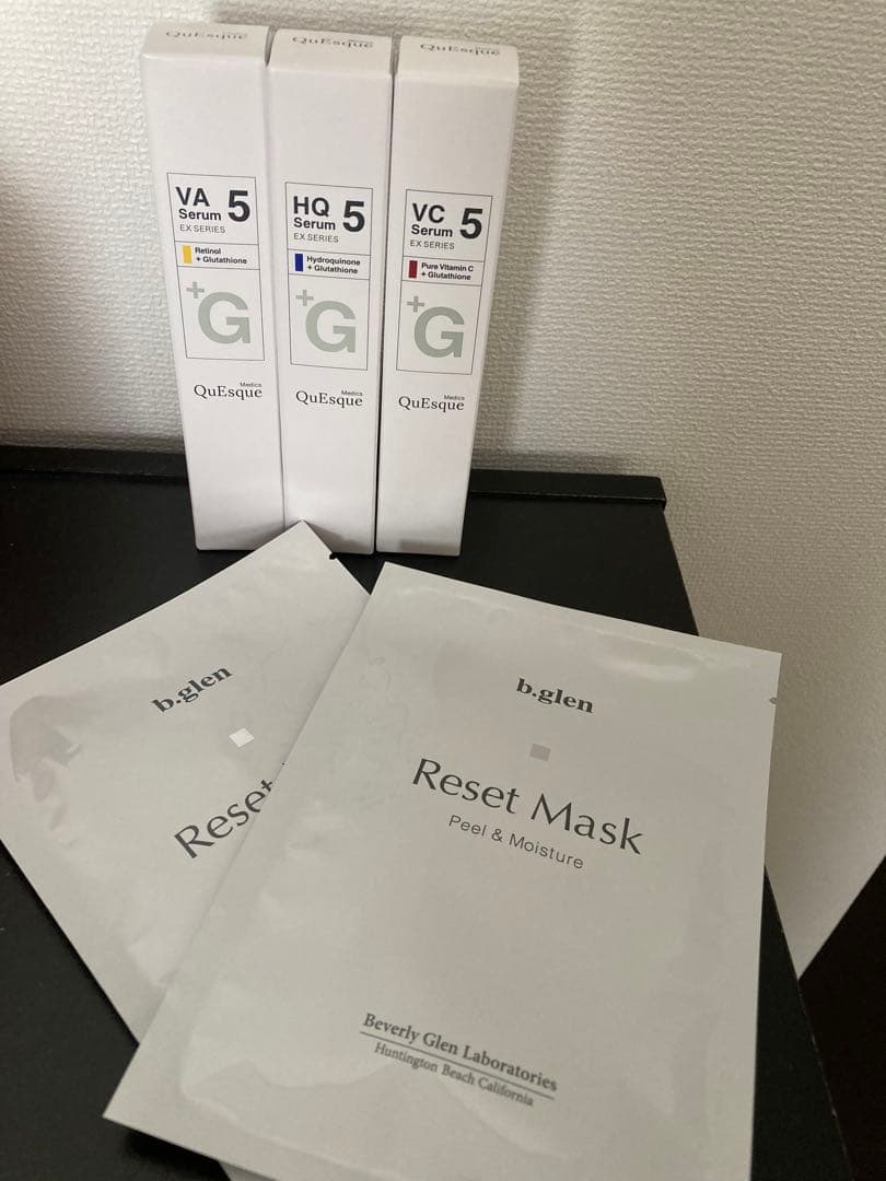 ビーグレン　クエスクセラム　3点セット＋パック