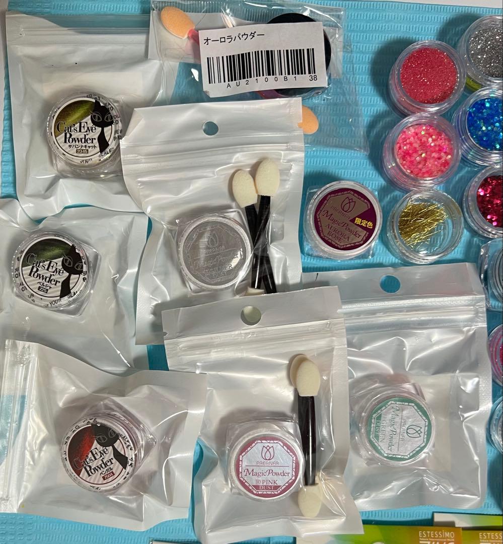 ネイルパーツセット メタルパーツ・ネイルシール・3Dモールドの通販は