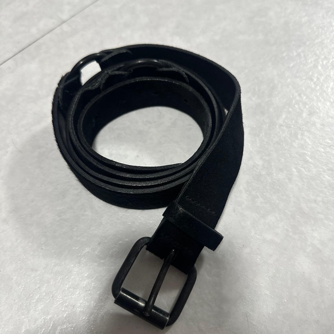 ann demeulemeester黒 ハラコベルト リング付き 楽天市場】ann demeulemeester（ベルト・サスペンダー｜バッグ・小物